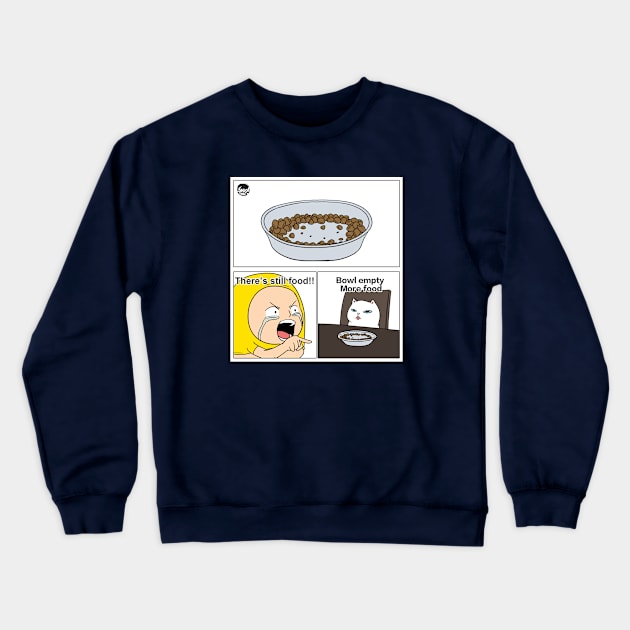 More food! Crewneck Sweatshirt by Shaogao